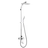 Душевая стойка Lemark Melange LM4962CW со смесителем фото 1