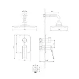 Комплект смесителей Lemark Allegro LM5929CW фото 2