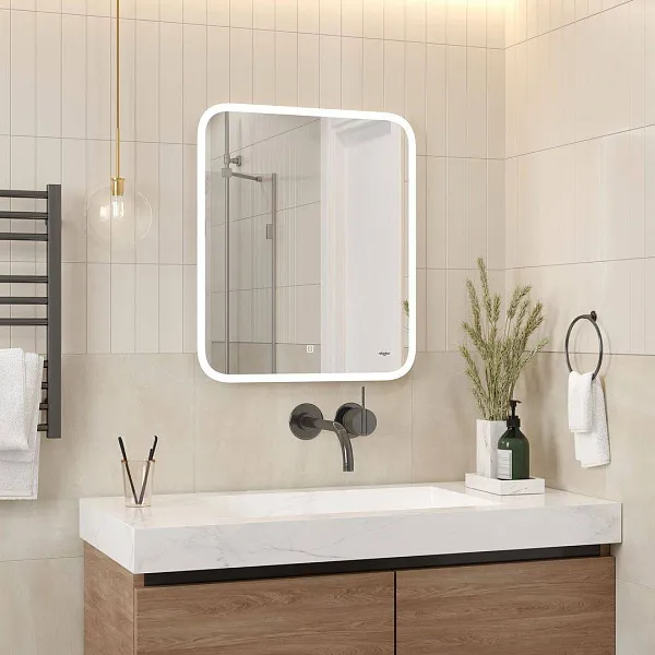 Зеркало Reflection Blink 60x60 RF6040BK с подсветкой фото 8