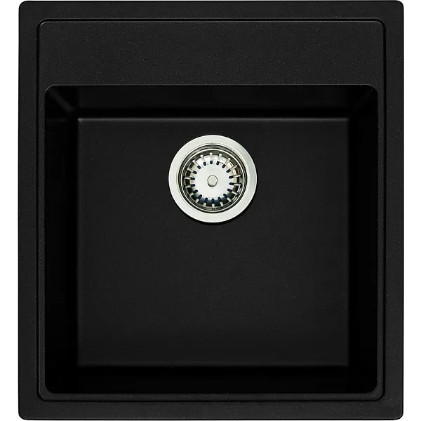 Кухонная мойка Alcora Квадро 45 Антрацит 0000000186 фото 1