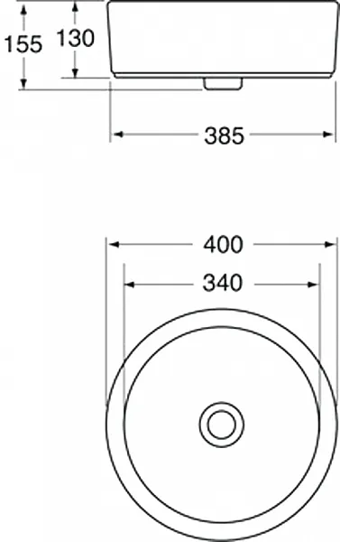 Рукомойник Ideal Standard White 40 см E000601 фото 6