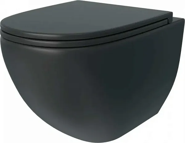 Унитаз подвесной Teymi Milana S W00080 подвесной безободковый с микролифтом фото 6