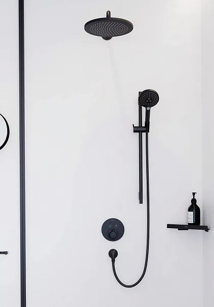 Термостат Hansgrohe ShowerSelect S 15743670 для душа с внутренней частью фото 2