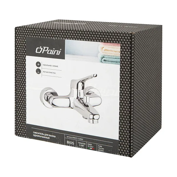 Смеситель для ванны с душем PAINI Bios 059CR111LMKM фото 5