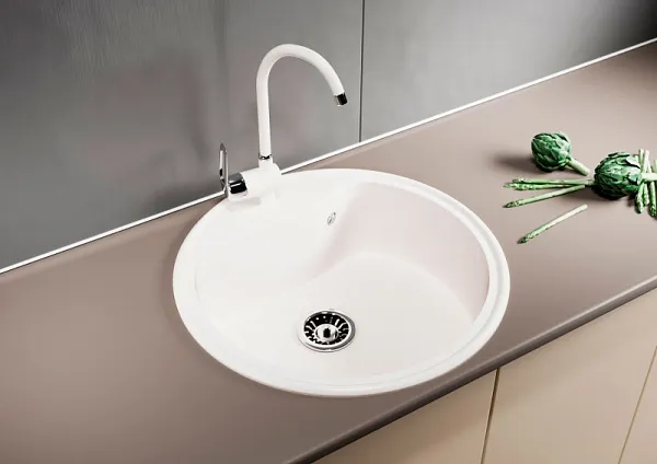 Кухонная мойка Mixline ML-GM09-341 Молочная 533497 фото 4