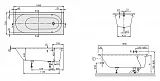 Квариловая ванна Villeroy & Boch Oberon 160х75 UBQ160OBE2V-01 alpin фото 11