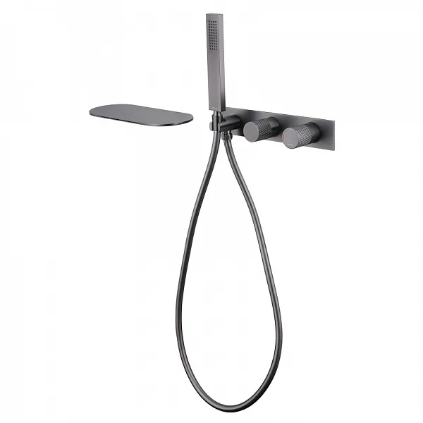 Смеситель для ванны с душем ABBER Rund AF8731NG фото 2