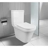 Унитаз-компакт Azario Candy AZ-1503B напольный безободковый с сиденьем микролифт фото 12
