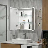 Зеркало-шкаф Reflection Chill 70x80 RF2314CH с подсветкой фото 10