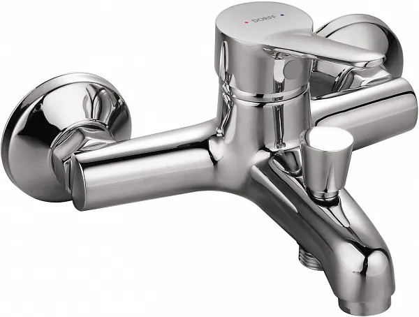 Смеситель Dorff Optima D2010000 для ванны с душем фото 2