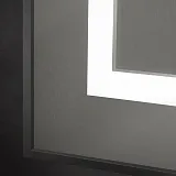 Зеркало BelBagno Kraft 50x90 SPC-KRAFT-500-900-SENS-NERO с подсветкой фото 6