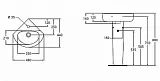 Рукомойник Ideal Standard Connect E793101 угловой фото 5