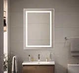 Зеркало BelBagno Kraft 60x80 SPC-KRAFT-600-800-SENS-AL с подсветкой фото 8
