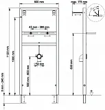 Инсталляция для раковины Berges Wasserhaus Novum 049214 фото 2