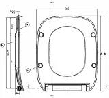 Крышка-сиденье Roca Debba 8019D2003 с микролифтом фото 4