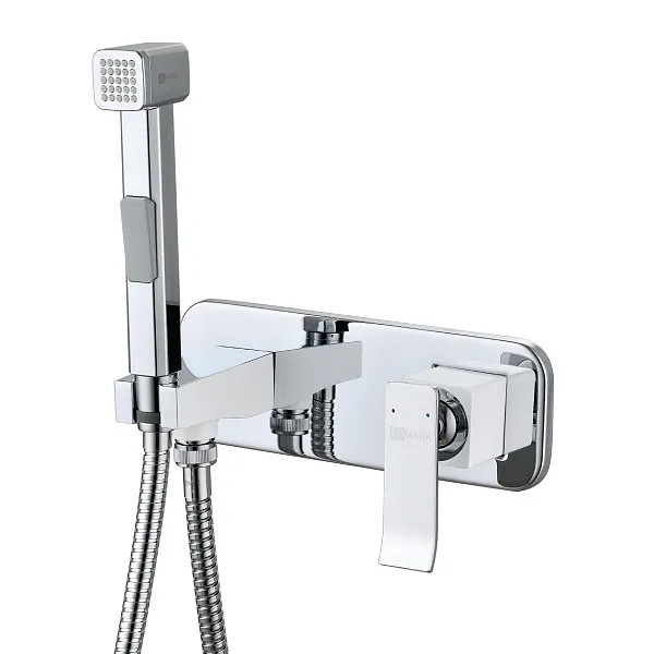 Гигиенический душ Lemark Contest LM5819CW  со смесителем фото 1