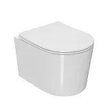 Унитаз Point Веста PN41701 подвесной безободковый с сиденьем микролифт фото 1