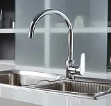 Смеситель Bravat Sourse F7173218CP-ENG для кухонной мойки фото 2