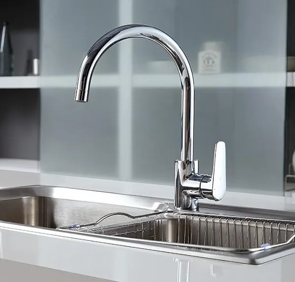 Смеситель Bravat Sourse F7173218CP-ENG для кухонной мойки фото 2