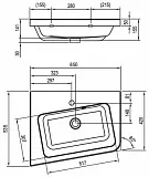 Раковина Ravak 10° 65 см XJIL1165000 фото 4