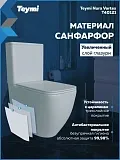 Унитаз-компакт Teymi Mandy Vortex W01855 напольный безободковый с микролифтом фото 6