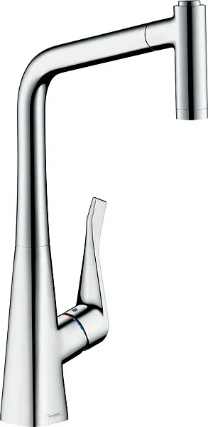 Смеситель Hansgrohe Metris M71 73801000 для кухонной мойки фото 1