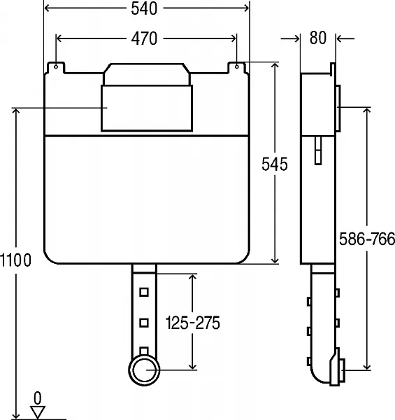 Смывной бачок скрытого монтажа Viega Mono Slim 648787 фото 2