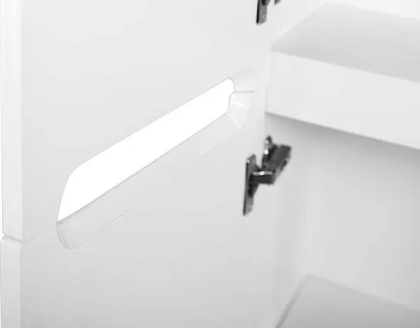 Шкаф-пенал BelBagno Etna 40 L bianco lucido фото 4