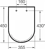 Крышка-сиденье Roca Dama-N 801782004 с микролифтом фото 6