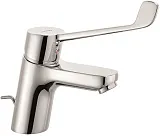 Смеситель Kludi Pure&Easy Care 372870565 для раковины с донным клапаном фото 1