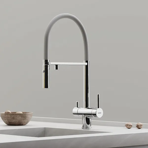 Смеситель для кухонной мойки Sancos Imola SC4010CHwh фото 6