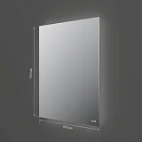 Зеркало AM.PM X-Joy 60x70 M85MOX10601S с подсветкой фото 9