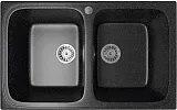 Кухонная мойка Mixline ML-GM23-308 Черная 525186 фото 3