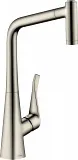 Смеситель Hansgrohe Metris M71 14820800 для кухонной мойки фото 1