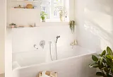 Смеситель Hansgrohe Rebris S 72466000 для ванны с душем внешняя часть фото 3