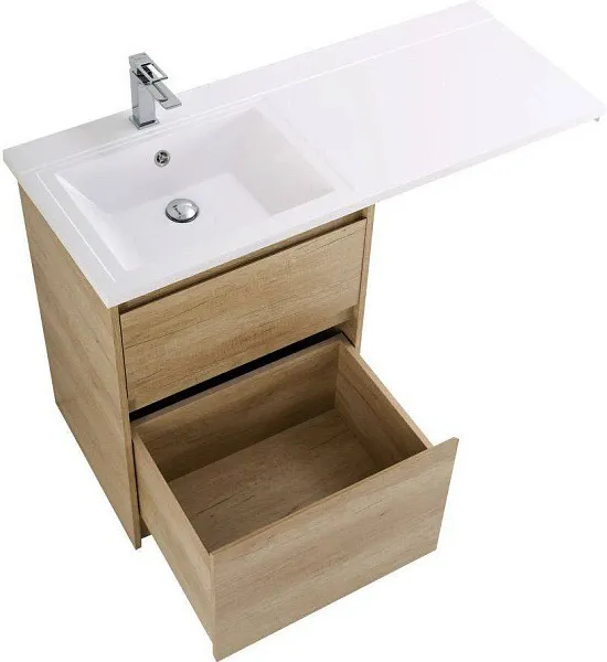 Мебель для ванной BelBagno Kraft-LVD 120 напольная левая rovere nebrasca nature фото 4