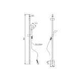 Душевой гарнитур PAINI Torino TRCR121F3L9 фото 3