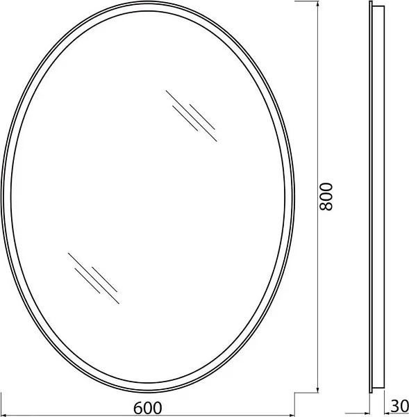 Зеркало BelBagno SPC-VST-600-800-LED-BTN фото 10