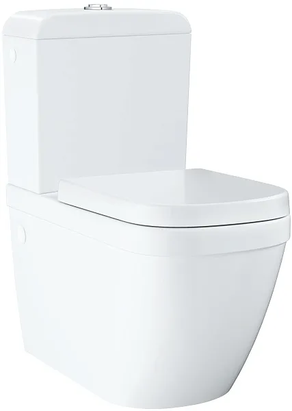 Унитаз-компакт Grohe Euro Ceramic 39462000 напольный безободковый с микролифтом фото 1