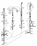 Смеситель Grohe Veris 19373000 для ванны, на 4 отверстия фото 3