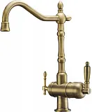 Смеситель ZorG Sanitary ZR 326-33 YF BR для кухонной мойки фото 1