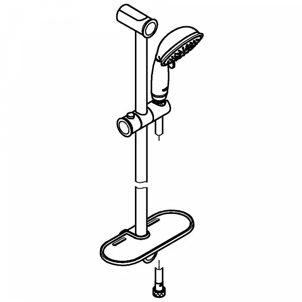 Душевой гарнитур Grohe Tempesta 27609001 фото 4