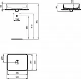 Раковина Ideal Standard Strada II 50 см T296701 фото 3
