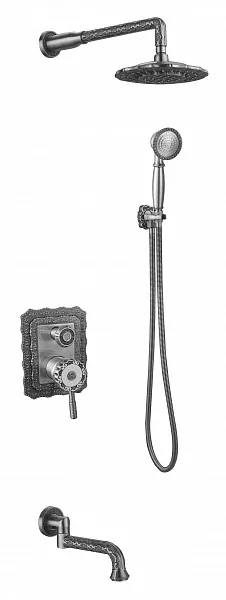 Душевой комплект ZorG Antic A 104DS-SL фото 1