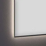 Зеркало Wellsee 7 Rays' Spectrum 65x65 см 172200360 c подсветкой за полотном фото 2