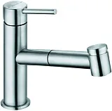 Смеситель Kludi Steel 44851F860 для кухонной мойки фото 1