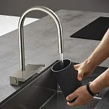 Смеситель Hansgrohe Aquno Select M81 73837800 для кухонной мойки фото 4
