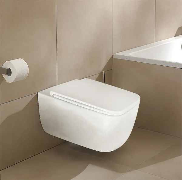 Унитаз Azario Flavia AZ-0076-UQ1 подвесной безободковый с сиденьем микролифт фото 11