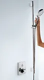 Термостат Hansgrohe ShowerSelect 15762000 для душа с внутренней частью фото 6