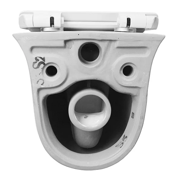 Унитаз Azario Felice AZ-0051 подвесной безободковый с сиденьем микролифт фото 6